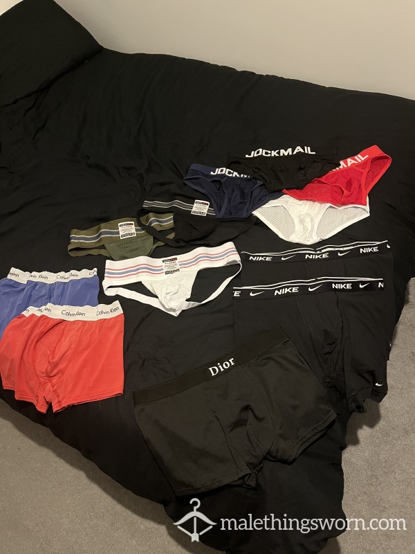Mixture Of My Different Underwear Available