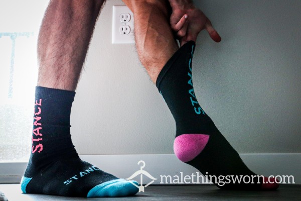 Dirty And Sweaty Multi-Coloured Socks (L) 😏😩