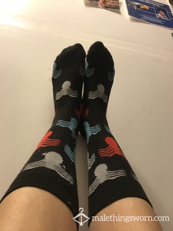 Multiple Feet Pics In Socks