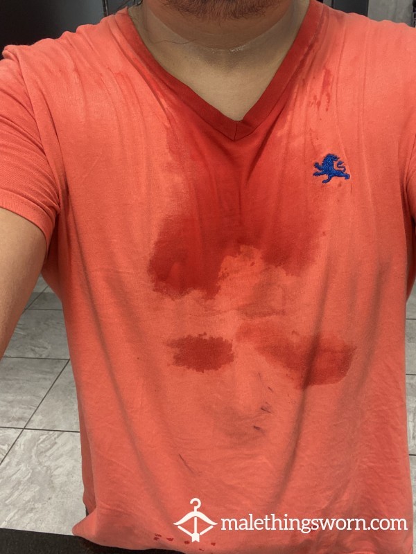 Musky Orange Express Gym Shirt