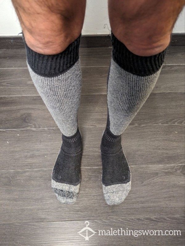 Yogi’s Black And Grey Thick Winter Socks
