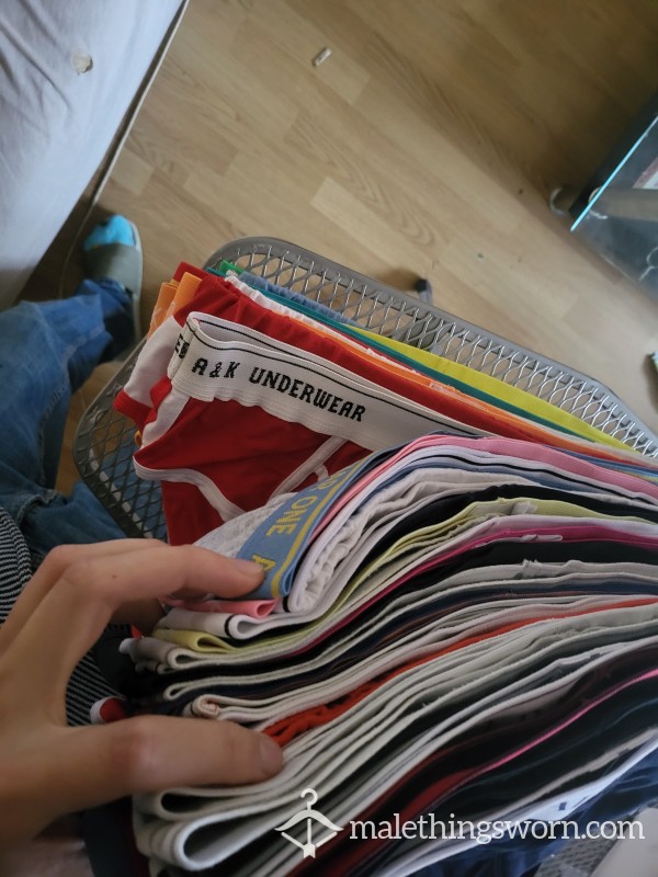 My Collection Of Briefs Im Selling , For More Details You Can Poke Me In Dm