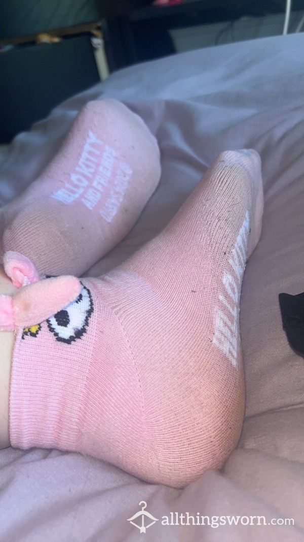My Melody Sweaty Pink Socks