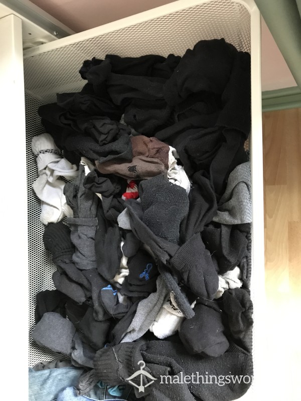 The Aladdin’s Cave Of Old Socks. Plenty Of Holes For Every Occasion!