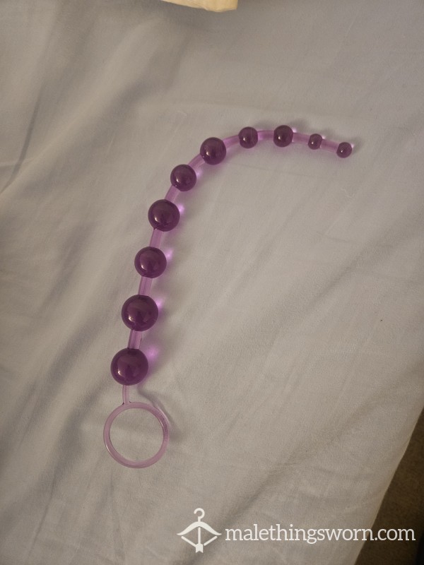 My Used Anal Beads