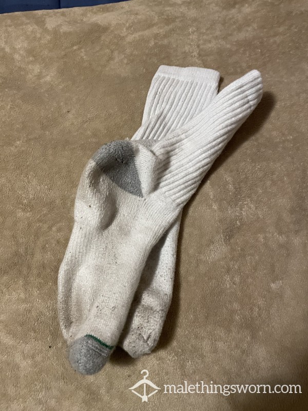Nasty Sweaty White Socks
