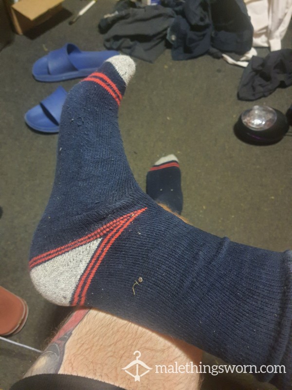 Navy Work Socks