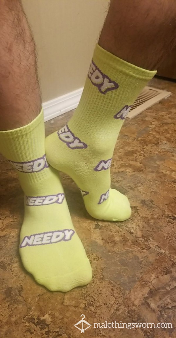 Needy Green Socks