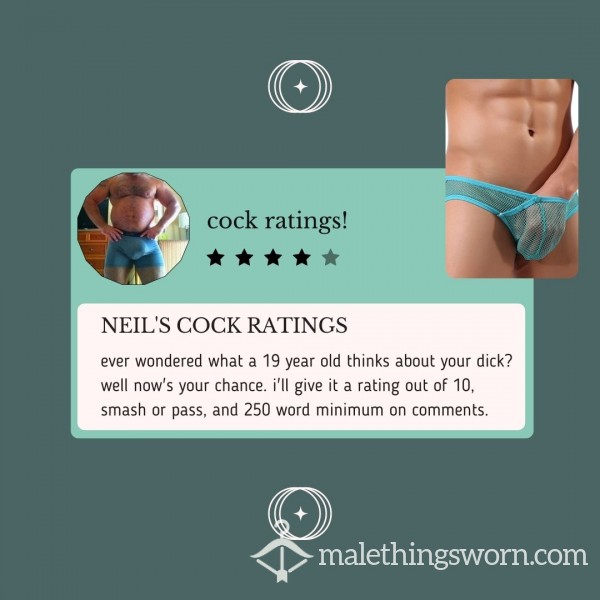 Neil's Cock Rating