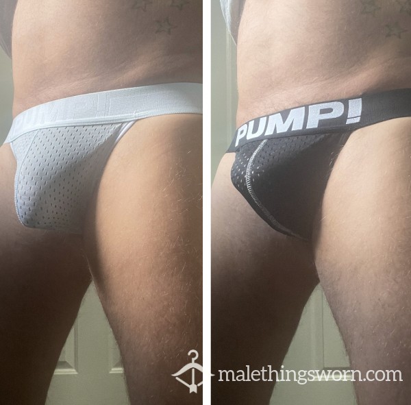 Netted Pouch Pump Jock Straps