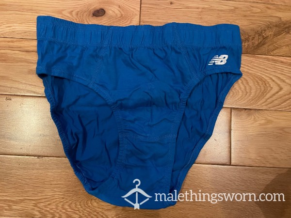 New Balance Performance Blue Briefs (M) Ready To Be Customised For You!