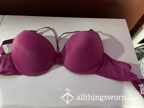 Nice Pink Bra 40 Double D Previously Worn