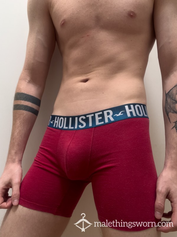 Nice Red Hollister Boxerbriefs
