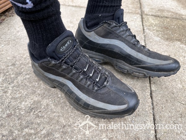 👟 Nike AirMax 95 Trainers, Well Worn, Muddy, Stink 🐽 Ready To Dispatch 😈