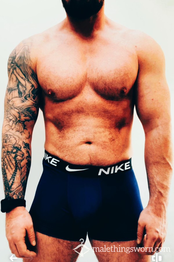 🎩🐦‍⬛✒️Nike BLACK Drifit Boxers - 24 Hours & Gym Session Included, Along With Postage! Take Them You Filthy Hussy! 🎩🐦‍⬛✒️