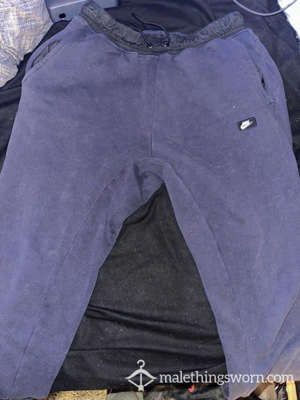 Nike Navy Joggers - Size M