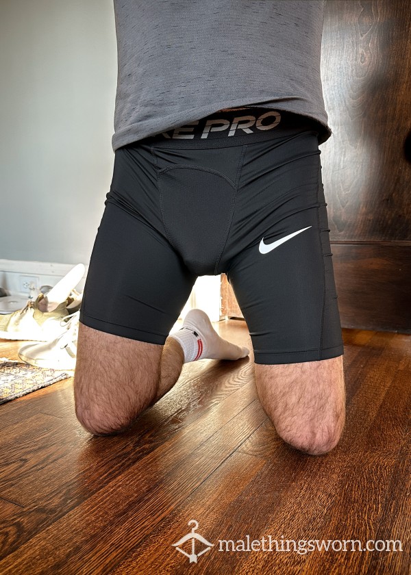 Nike Pro Drifit Compression Shorts - Black