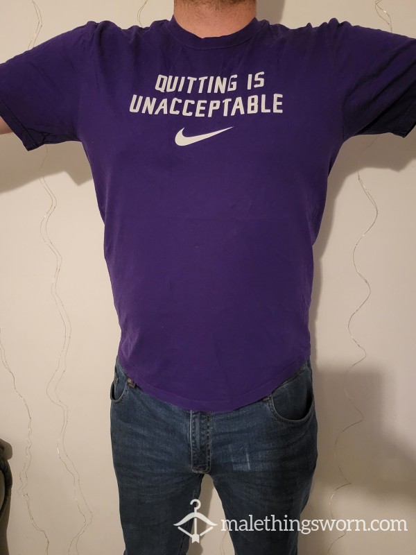 Nike- Quitting Is Unacceptable