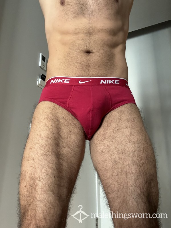 Nike Red Briefs