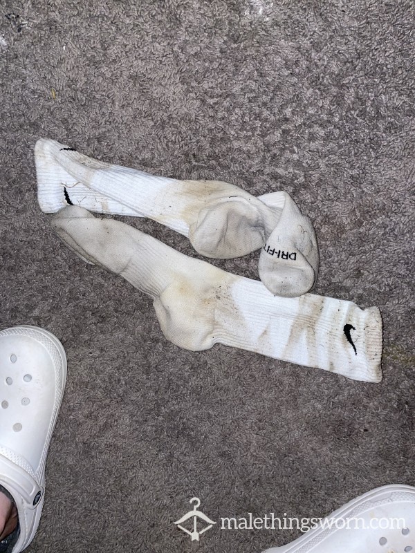 Nike White Socks