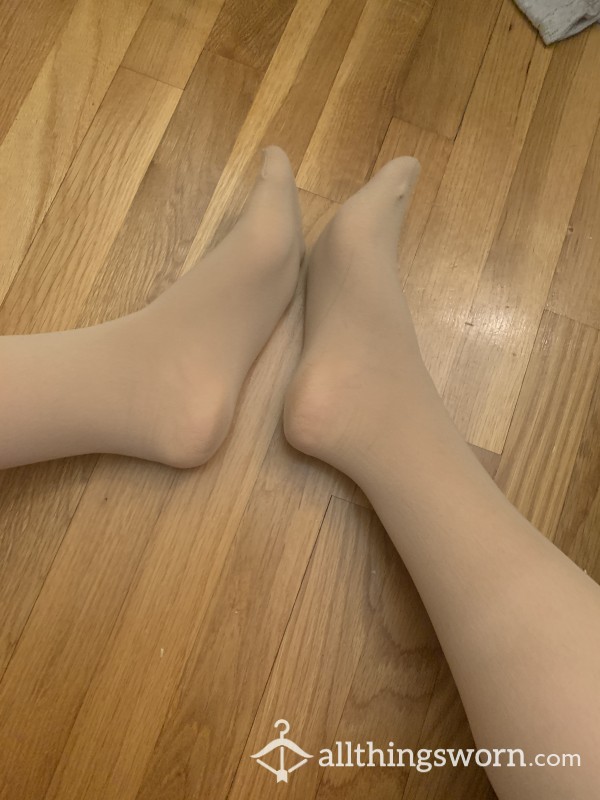 Nude Colored, Super Soft, Sexy Knee Highs