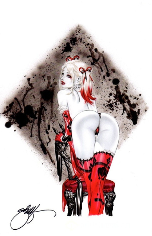 Nude Harley Quinn Cosplay (set Of 3)