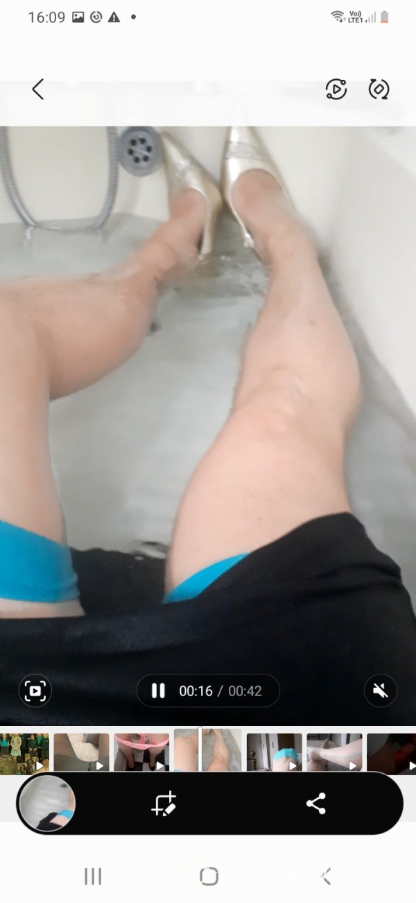 Nylons In Bath After Work