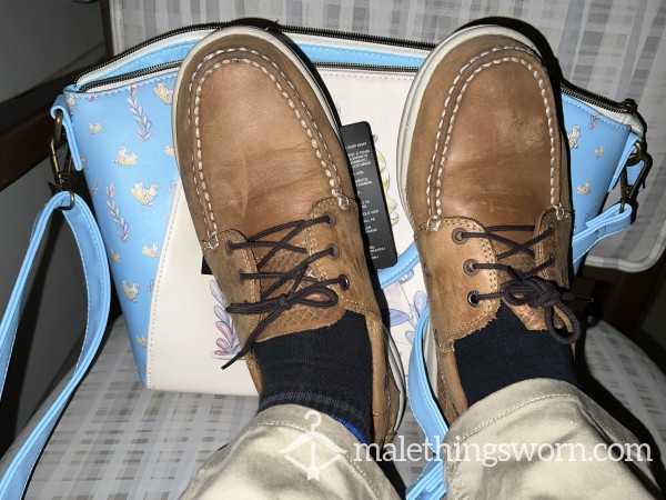 Office Worker Khaki Shoes
