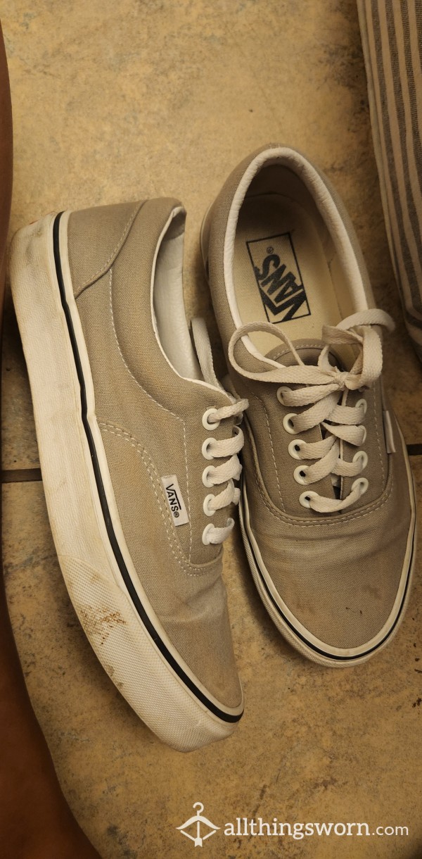 Old And Dirty And Over Worn Vans