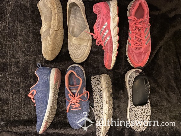 Old Dirty Sneakers! Choose A Pair.