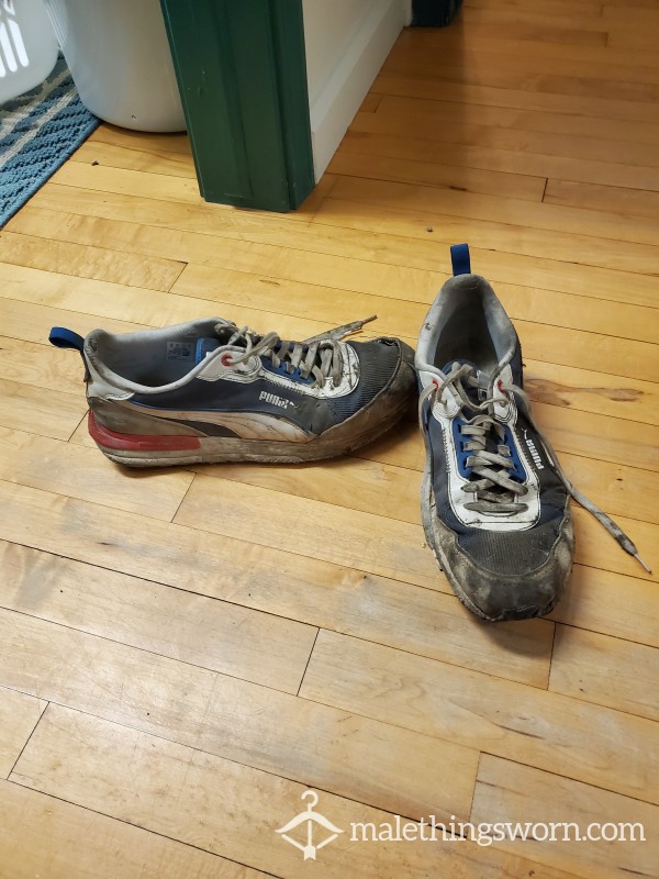 Old, Dirty Work Shoes