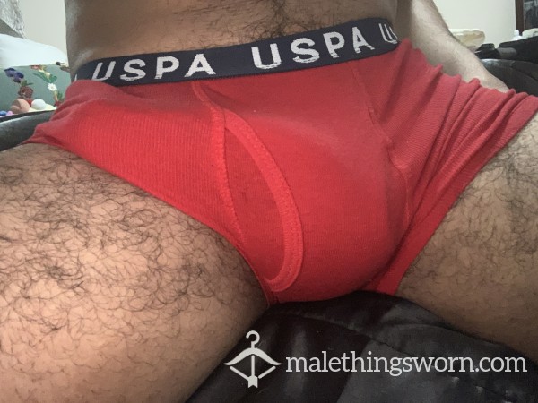 Old Red Mini Boxers