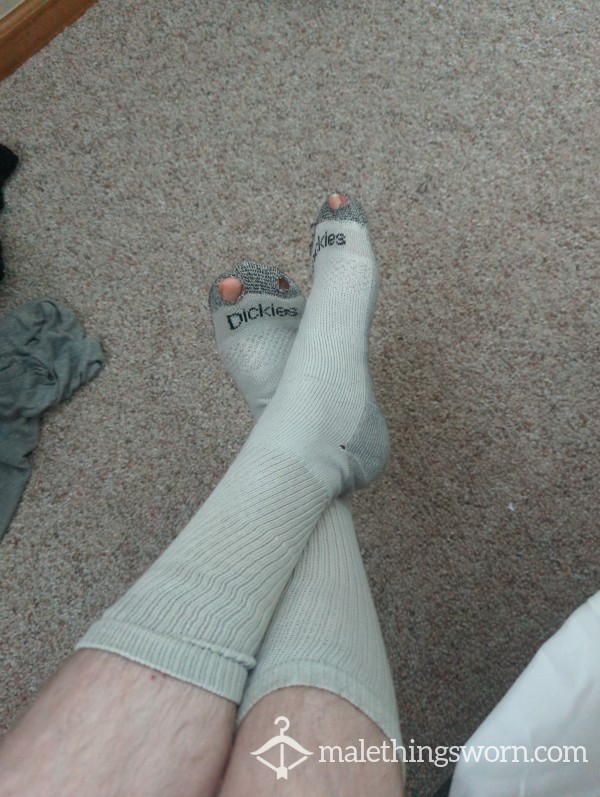 Old Socks, Lots Of Holes Worn 3 Days