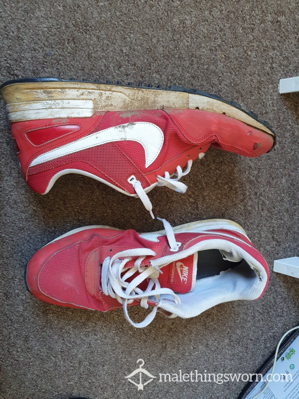 Old Trainers, Heavily Worn