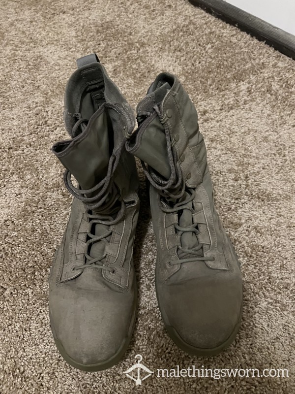 Old Uniform Boots