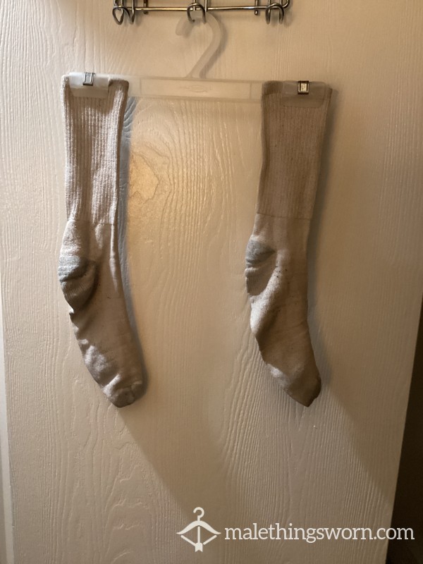 One Pair Of White Socks