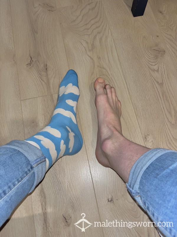 Happy (Smelly) Socks EXCLUSIVE - Clouds