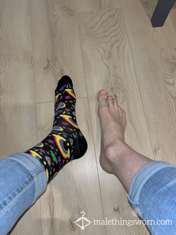 Happy (Smelly) Socks EXCLUSIVE - Rainbows And Stars