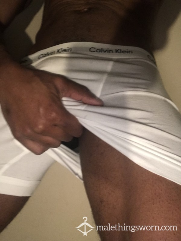 Ooo BAD BOI 🍆💦💦💦 Who Wants These “dirty… Cummy” CK Boxers 😈🥵💦