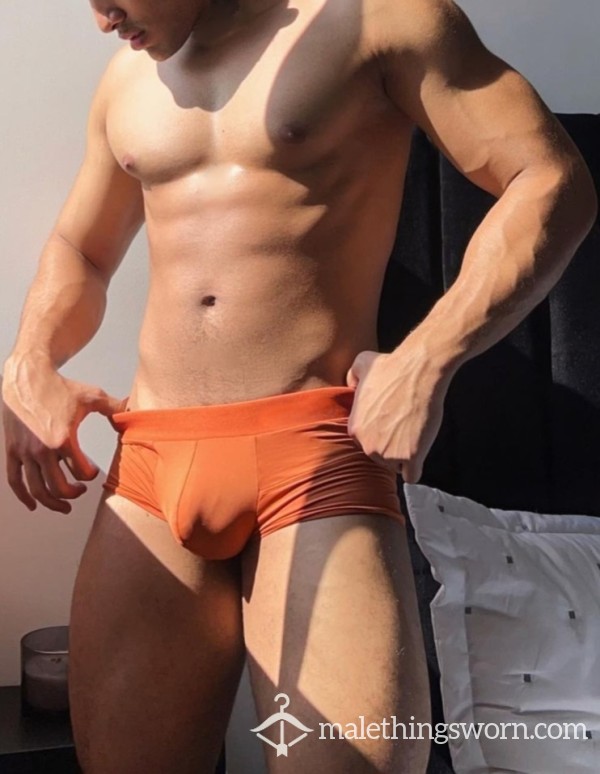 Orange Gym Brief 🧡
