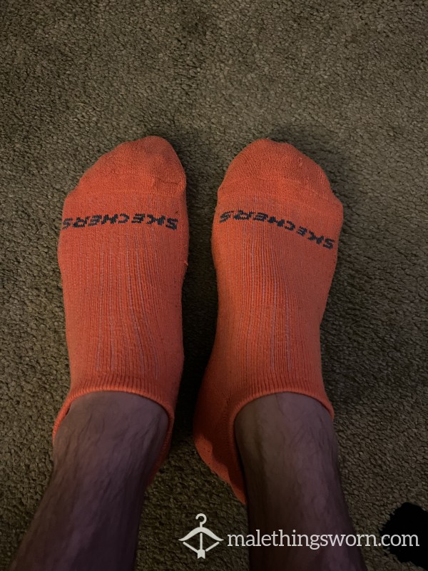 Orange Sweaty Socks