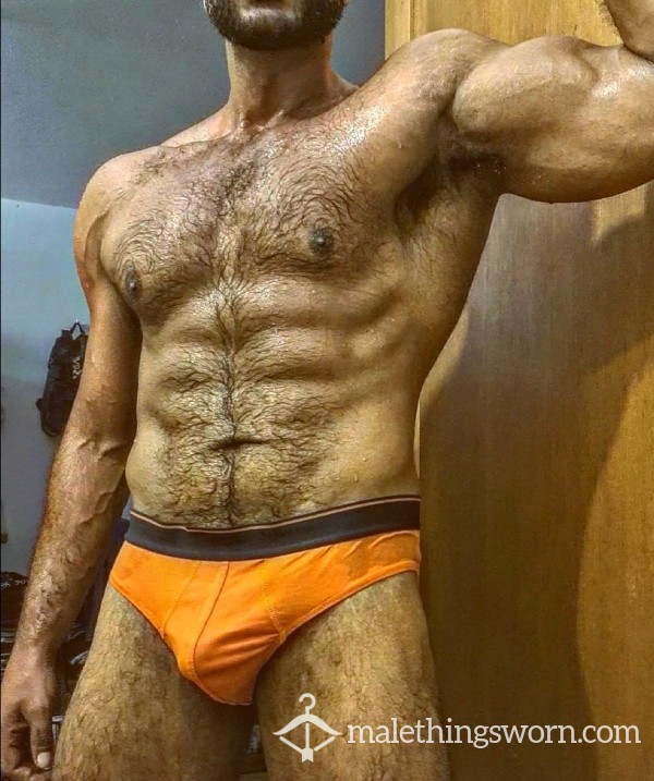 Orange Undies Full Of Your Man's Musk...