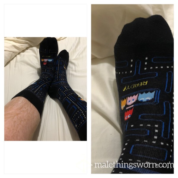 PAC Man Dress Socks