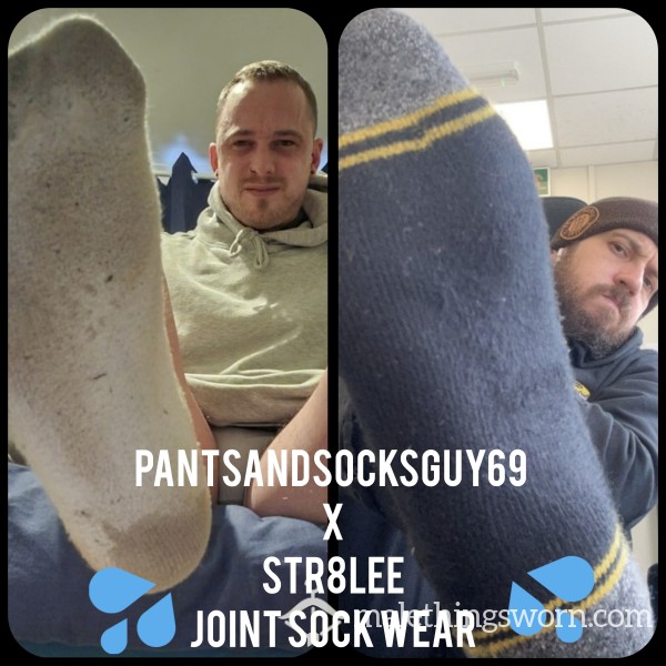 Pantsandsocksguy69 X STR8Lee Joint Sock Wear Collab
