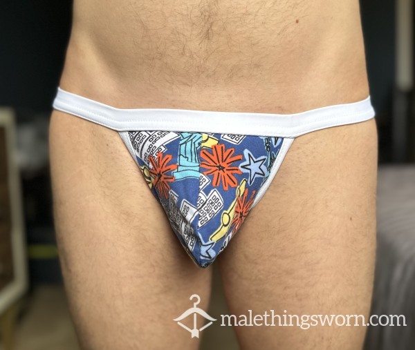 Patterned N2N Thong - Small