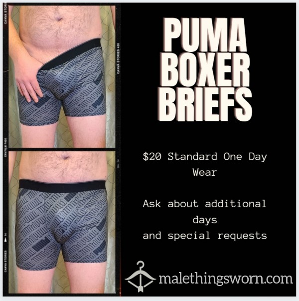 Patterned PUMA Boxer Briefs
