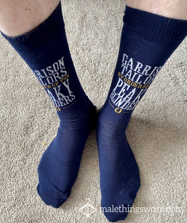 Peaky Blinders Socks Ready To Be Customised For Your Pleasure