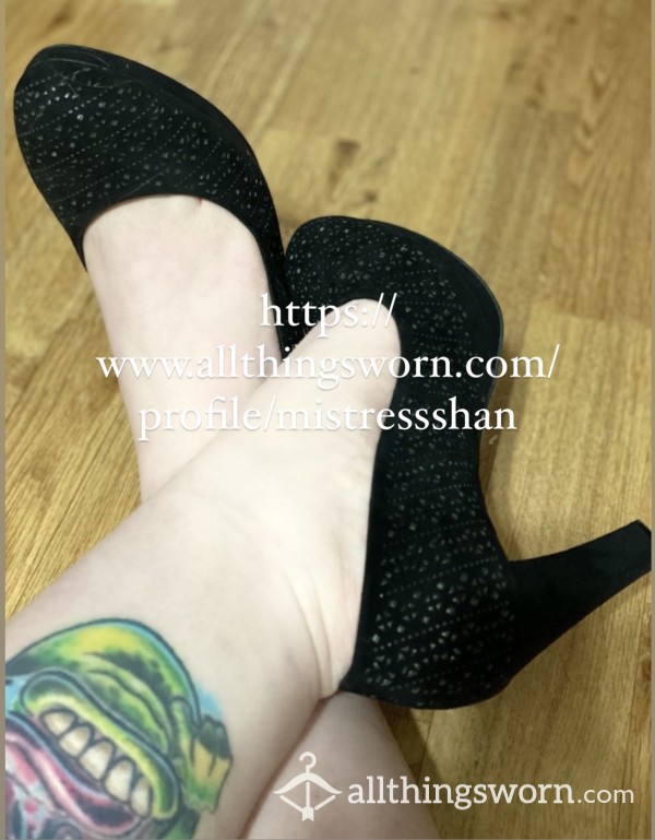 Photo Set- Sexy Black Juicy Couture Heels