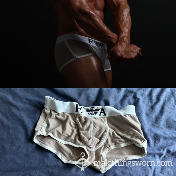 Photoshoot Worn Dirty Emporio Armani Underwear