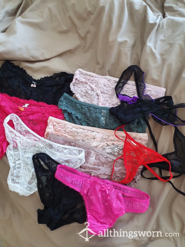 Pick Any Pair Of My Panties With 24 Hour Wear